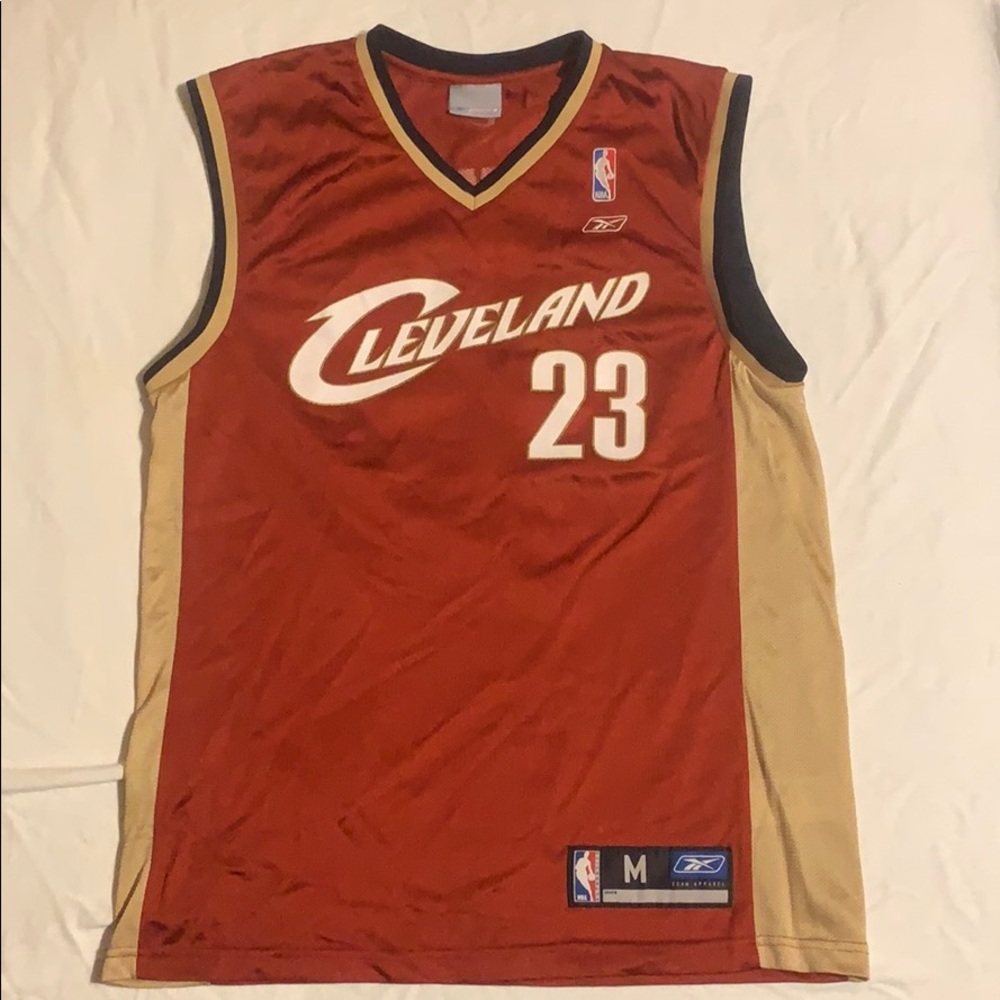 Reebok Lebron James Cleveland Cavs jersey